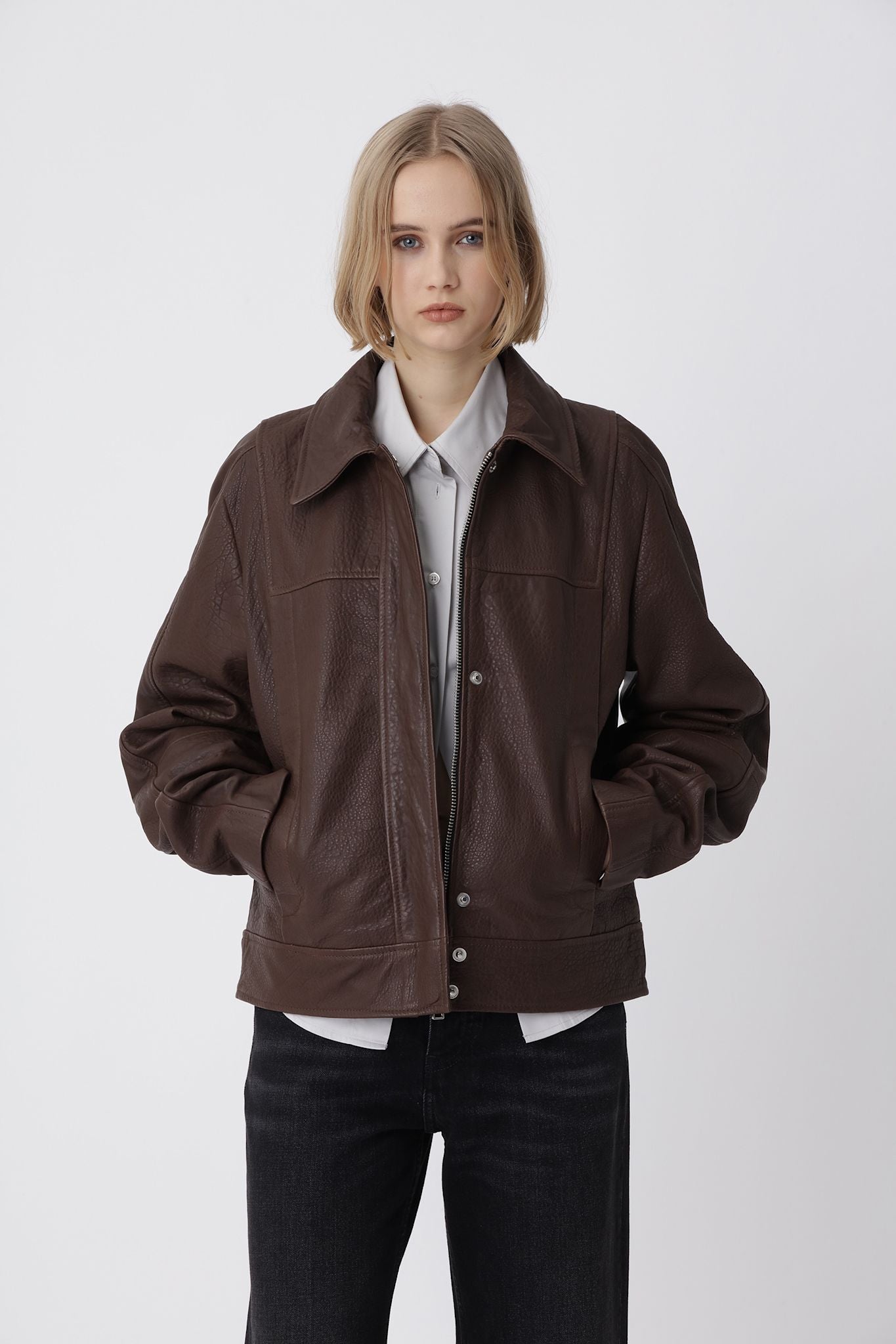 Katie Leather Jacket - Won Hundred Online Store