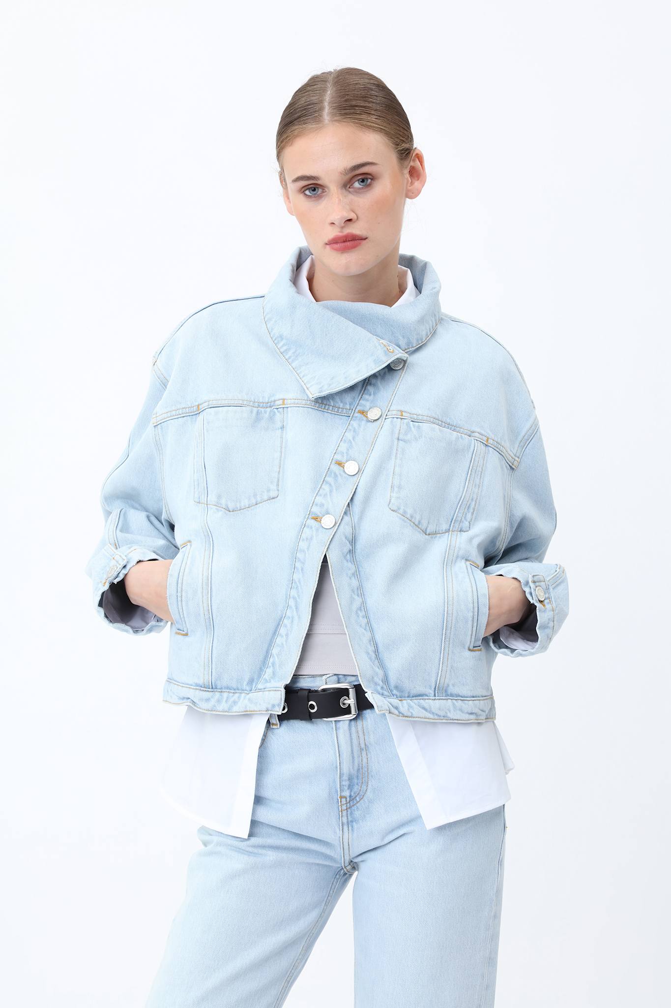 Kaia Denim Jacket - Won Hundred Online Store