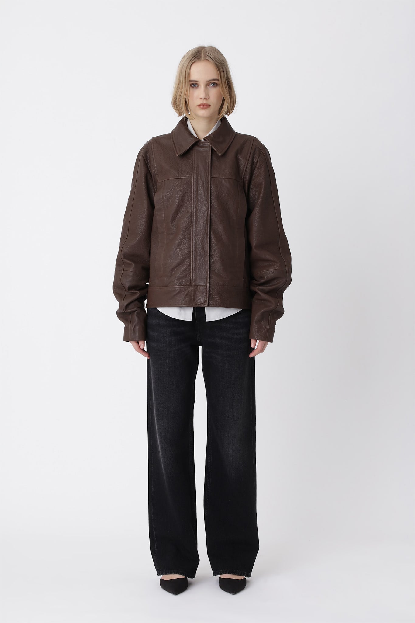 Katie Leather Jacket - Won Hundred Online Store