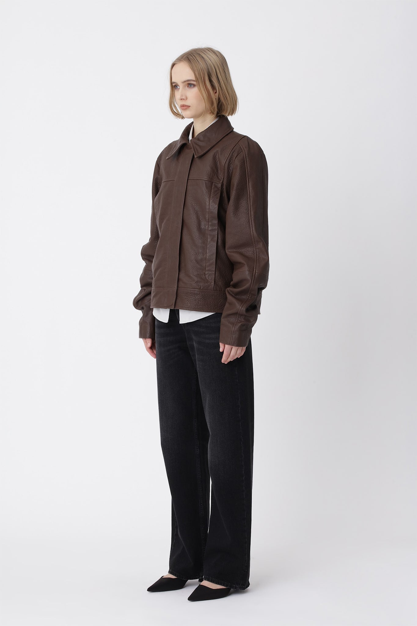 Katie Leather Jacket - Won Hundred Online Store