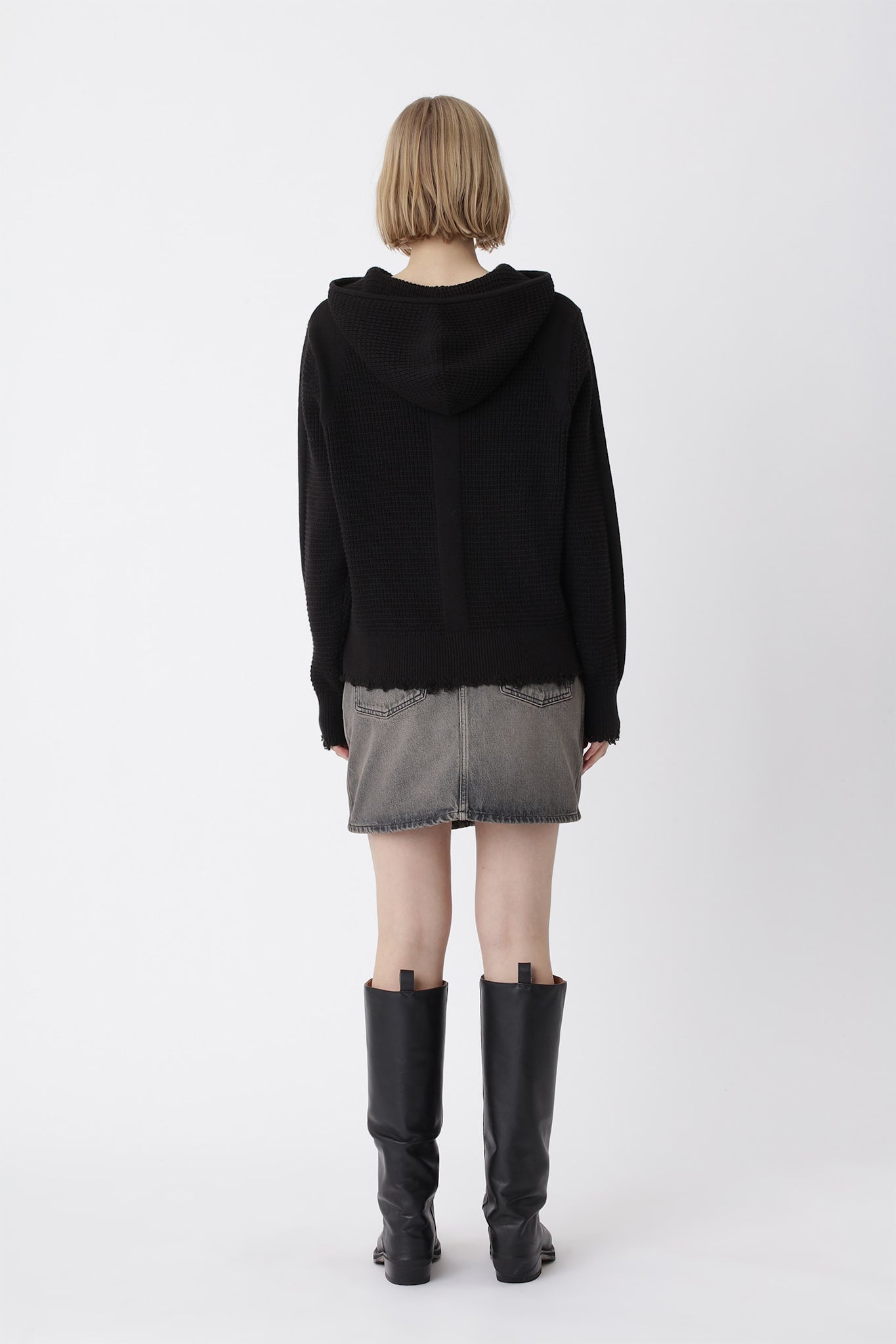Glasgow Knit Hood W - Won Hundred Online Store