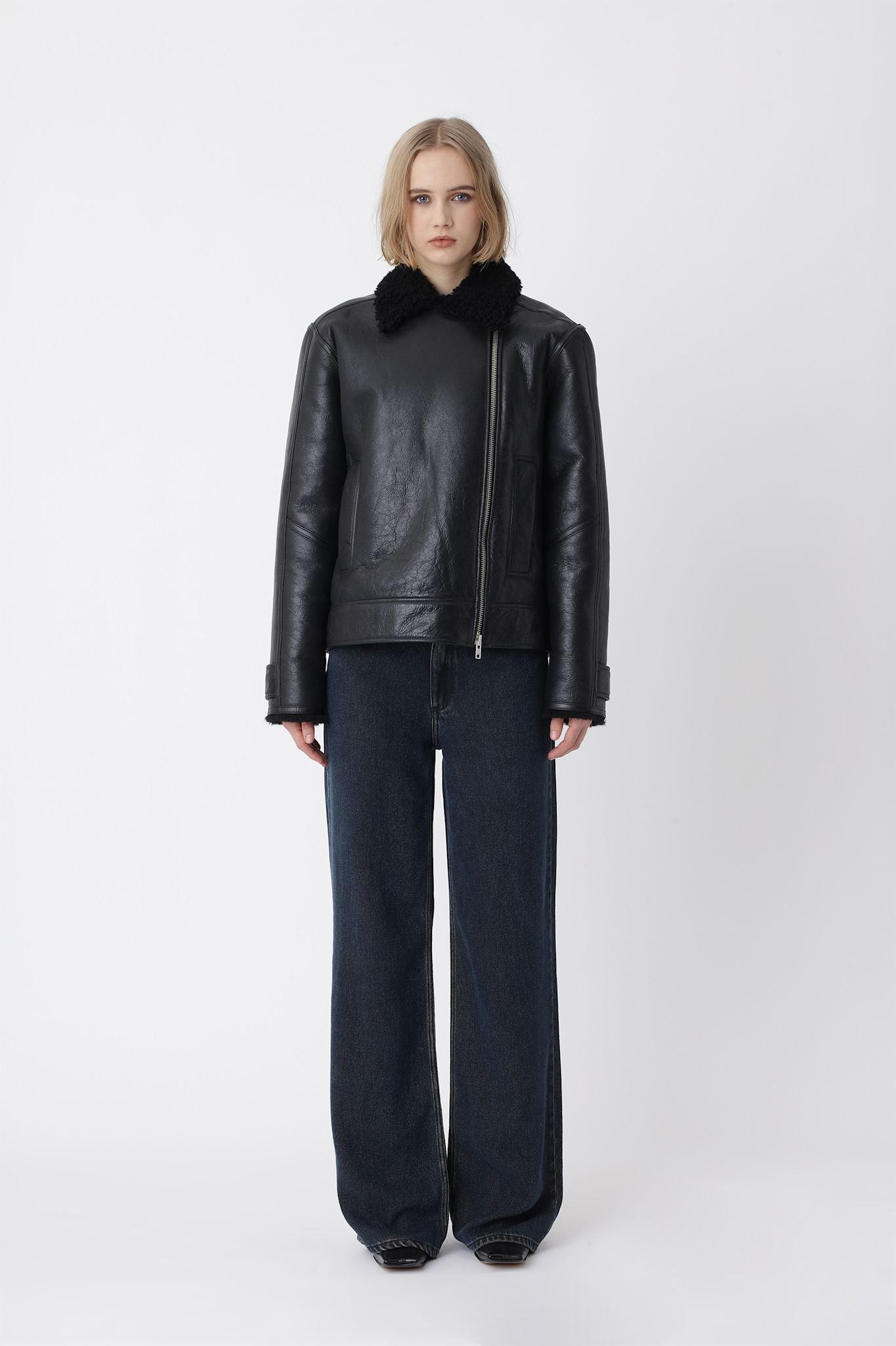 Pila Shearling Jacket - Won Hundred Online Store