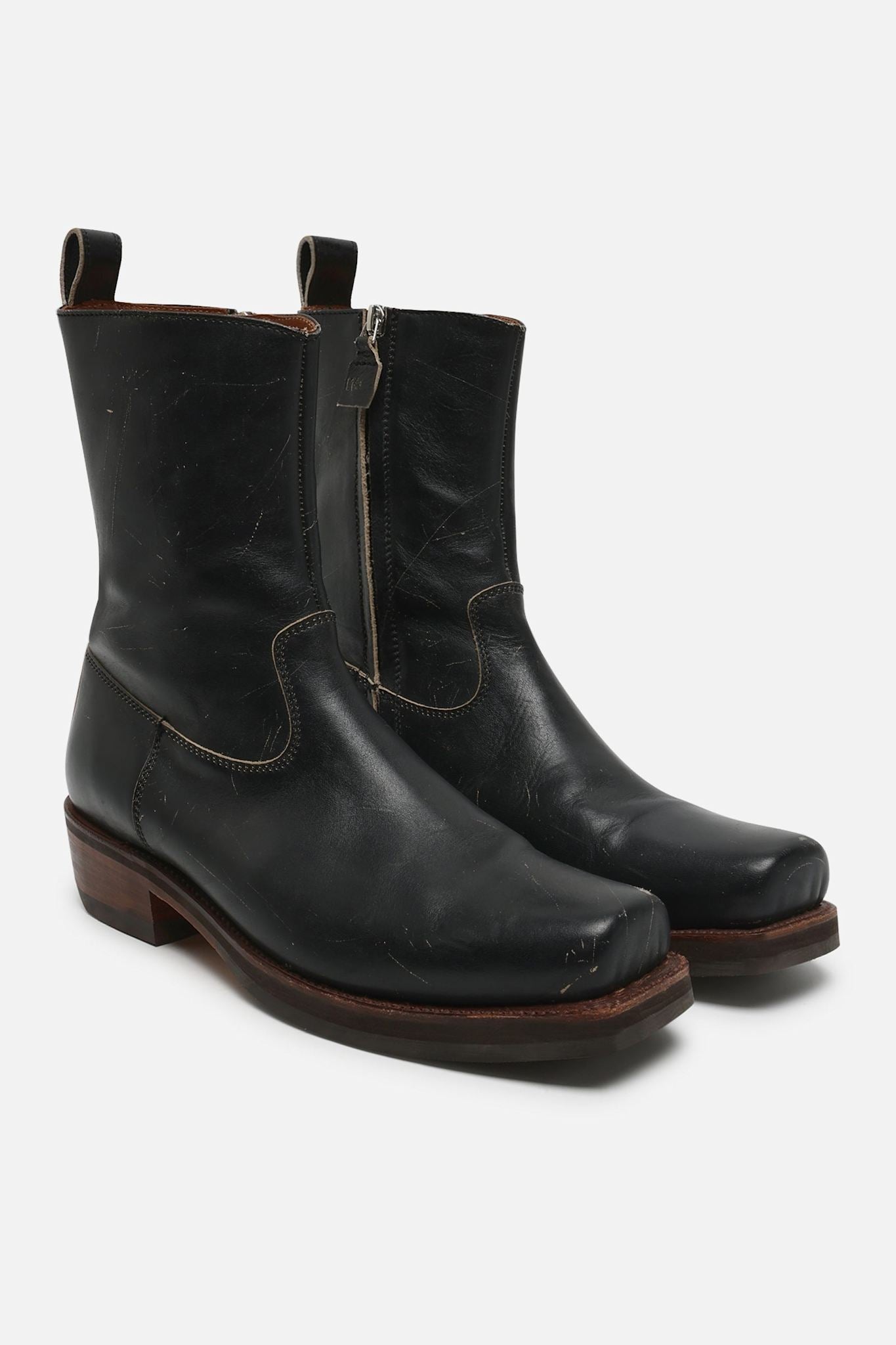 Won Hundred Unisex Barcelona Black Brown Shoes Black Brown