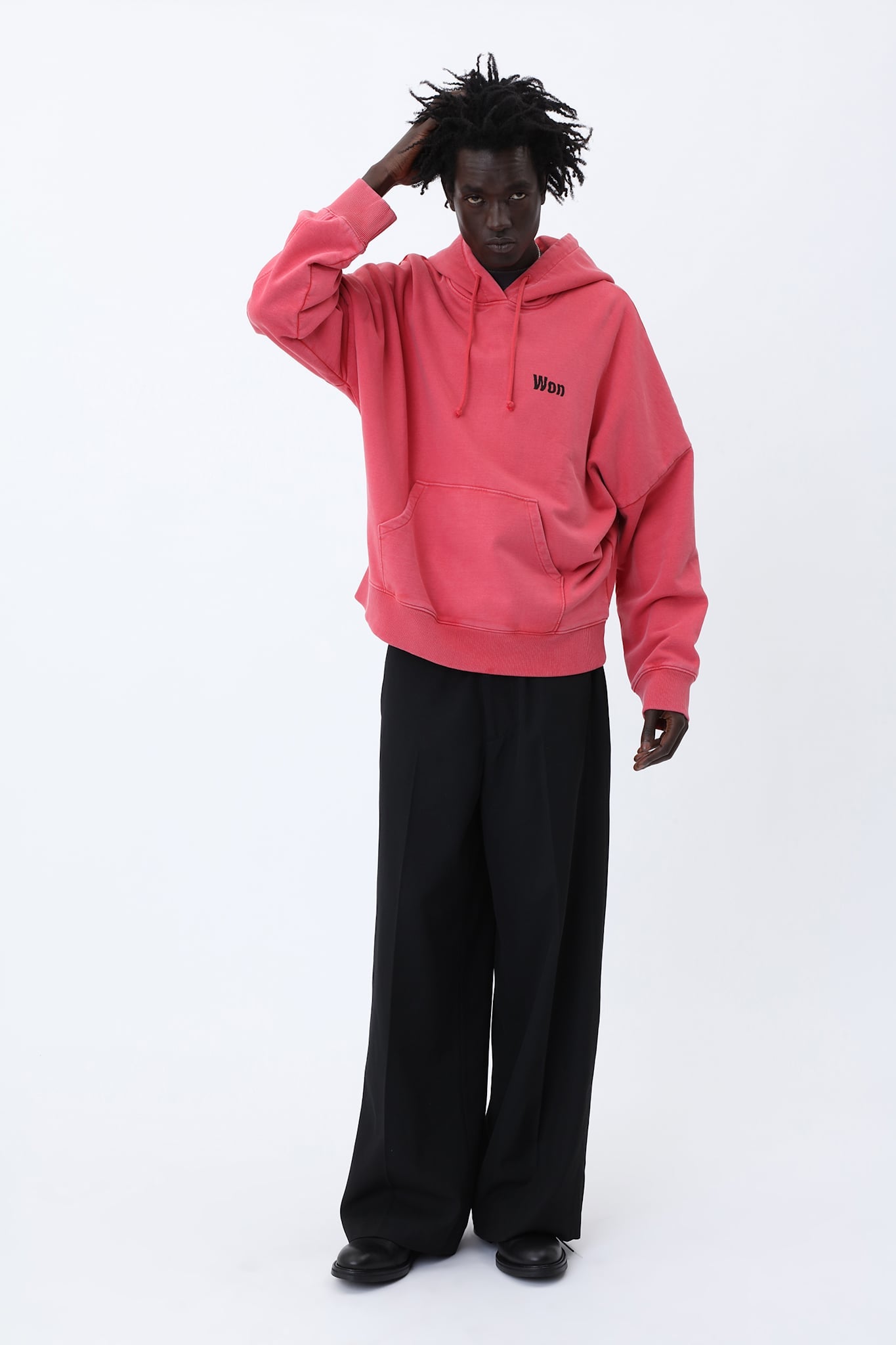 Hans Ghost Logo Hood - Won Hundred Online Store