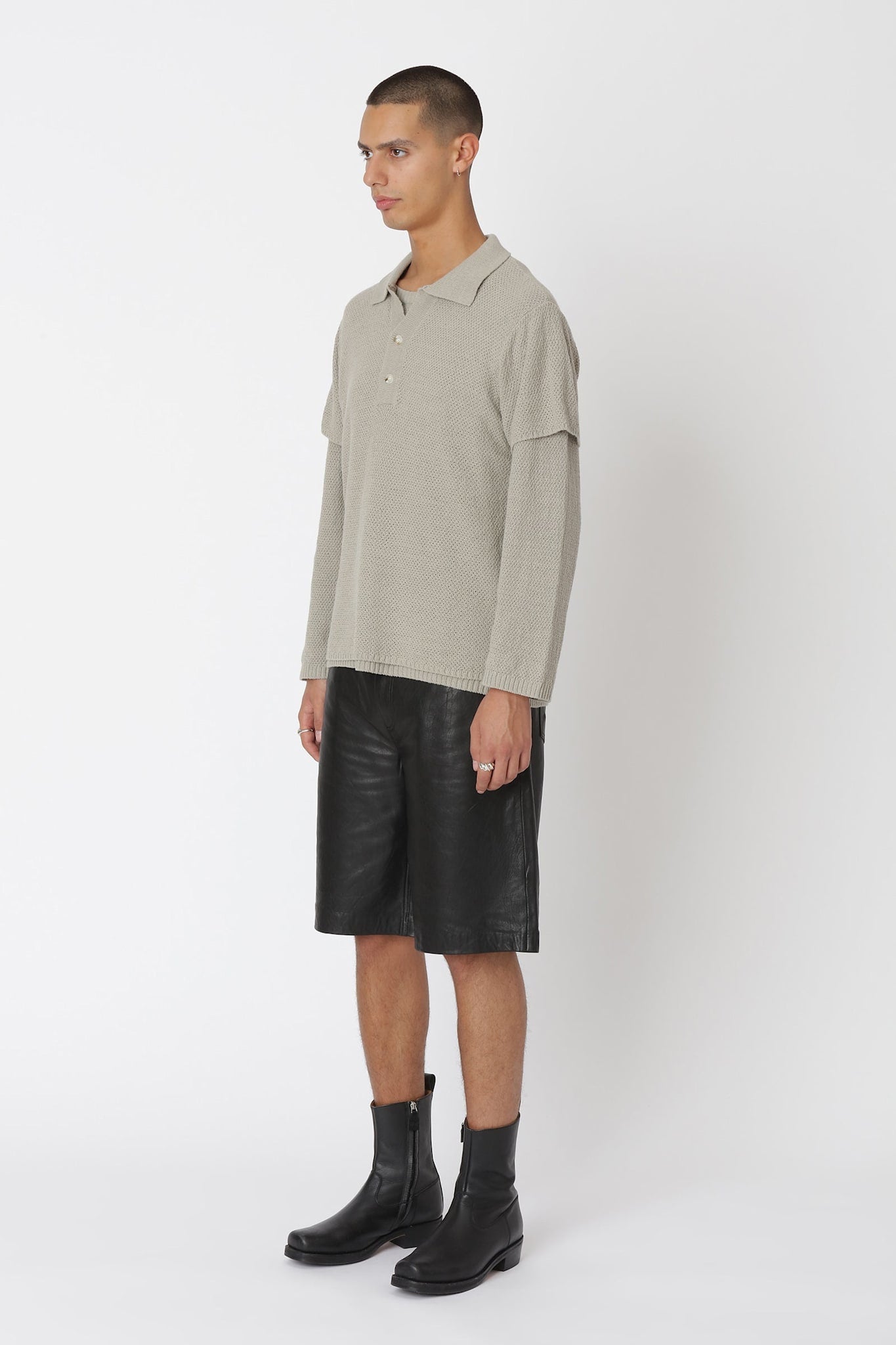 Won Hundred Men Jonas Polo T-shirt Knitwear London Fog