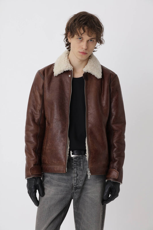 Palma Shearling Jacket M - Won Hundred Online Store