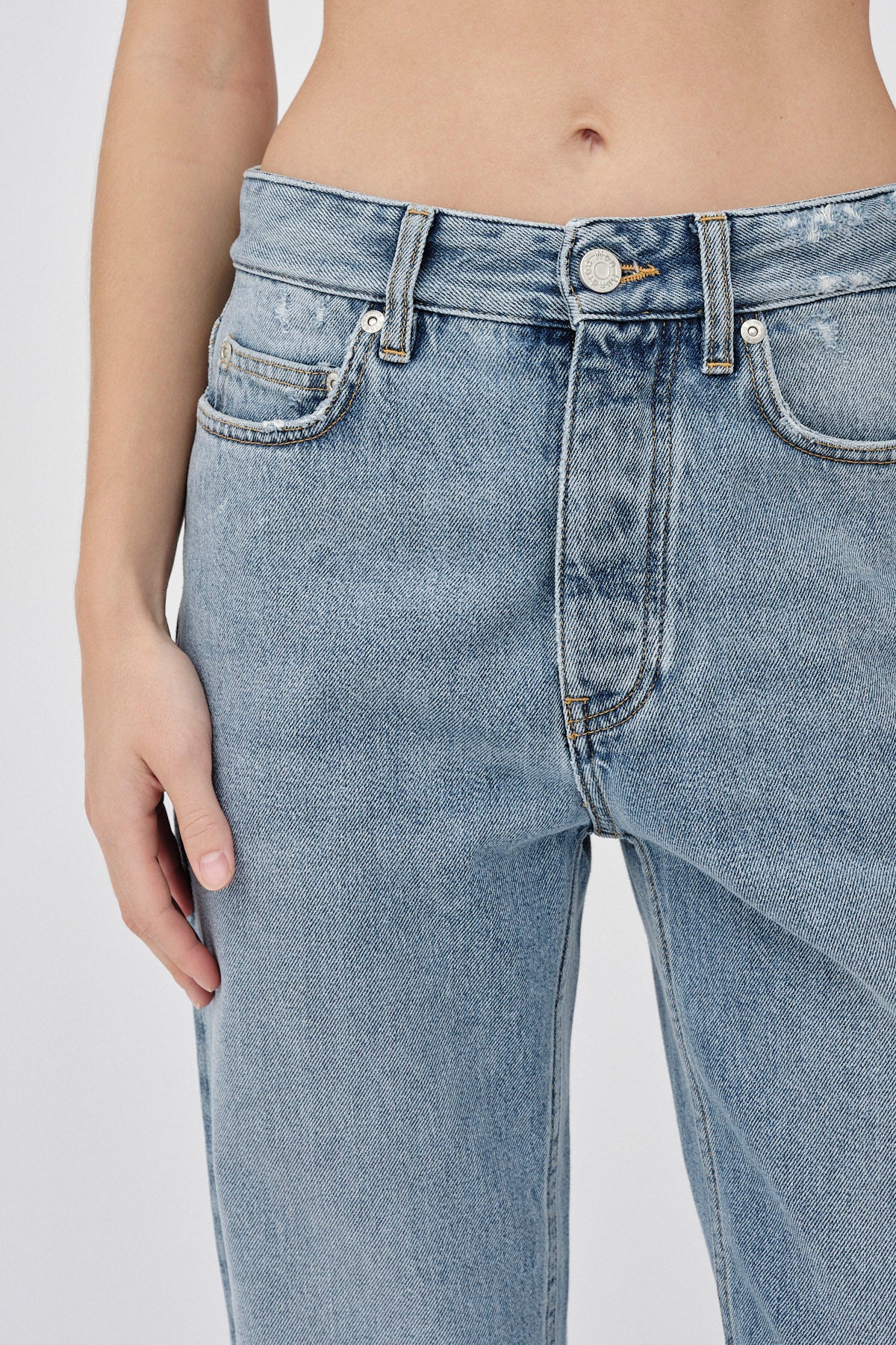Won Hundred Women Pearl Wash 8 5-Pockets Wash Eight